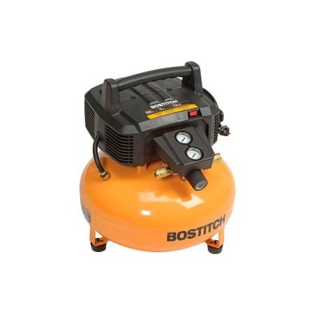 Dewalt Bostitch BTFP02012, PortableElectirc Air Compressor , 0.8 HP, 6 Gallon, Pancake, 2.6 CFM BTFP02012